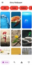 Glory Wallpaper Flutter Application Screenshot 1
