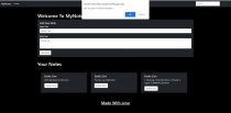 Notes Web Application PHP Screenshot 2