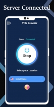 VPN Browser - Android Studio Project Screenshot 5