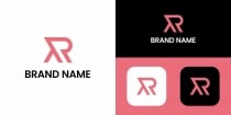 R Letter Line Logo Design Screenshot 1