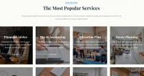 Consultus  Finance Consulting WordPress Theme Screenshot 2