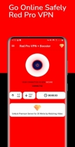Red Pro VPN  -  Android App Template Screenshot 3