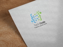 Tech Code Logo Template Screenshot 4