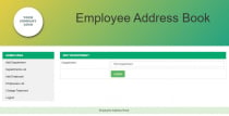 Employee Address Book PHP Script Screenshot 5