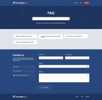 Knowledge Base PHP Script Screenshot 1