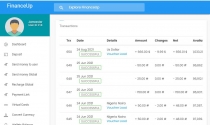 FinanceUp - Fintech Payment System Screenshot 3