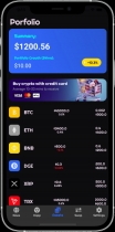 Cryptocurrency App  Flutter UI Kit Screenshot 3