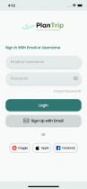 PlanTrip - Social Flutter 2 Template UI with GetX Screenshot 1