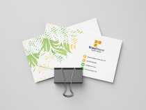 Elegant Business Card Design Screenshot 1