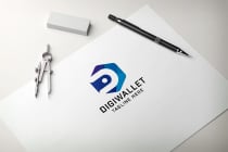 Digital Wallet Letter D Logo Screenshot 1