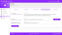 My Single Live TV Android App with Admin Panel Screenshot 4
