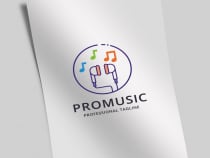 Pro Music Logo Screenshot 1