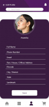 MT Jewellery App UI Kit Ofr Adobe XD Screenshot 1