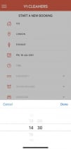 Cleaning Services Booking App - Ionic With Backend Screenshot 9