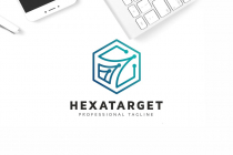 Hexagon Target Logo Screenshot 1