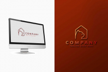 Cat House Logo Template Screenshot 1