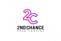 2nd Chance - Number Letter 2C Success Logo Design Screenshot 2