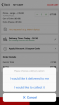 Takeaway Restaurant Food Delivery Ionic App Screenshot 4