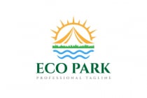 The Tent Eco Park Outdoor Logo Design Screenshot 1