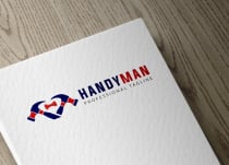 Construction Tool Repairing Handy Man Logo Design Screenshot 3