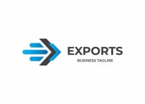 Letter E - Business Exports Logo Design Screenshot 2