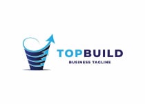 Top Build Real Estate Finance Logo Design Screenshot 2