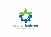 Natural Gear Engineering Logo Design Screenshot 1