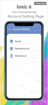 School Managment Modern UI Ionic 5 Screenshot 2