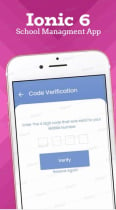 School Managment Modern UI Ionic 5 Screenshot 7