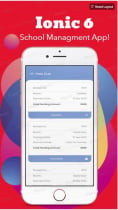 School Managment Modern UI Ionic 5 Screenshot 17