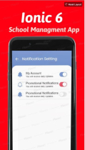 School Managment Modern UI Ionic 5 Screenshot 22