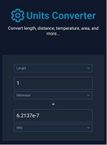React Units Converter NodeJS Screenshot 3