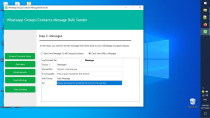 WhatsApp Groups and Contacts Bulk Sender Python Screenshot 3