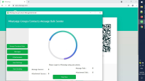 WhatsApp Groups and Contacts Bulk Sender Python Screenshot 9