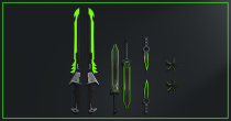 SciFi Melee Weapons Pack - 3D Models Screenshot 10