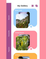 iOS Album Gallery Source Code Screenshot 1