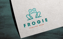 Modern Frog logo template  Screenshot 2