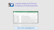 Twitter Phones And eMails Scrapper Python Screenshot 3