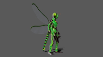 Dragon Fly 3D Model Screenshot 4