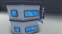 Red Bricks Buildings Pack 3d Objects Screenshot 7