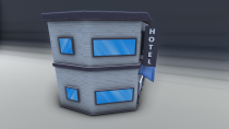 Red Bricks Buildings Pack 3d Objects Screenshot 9