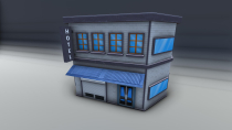 Red Bricks Buildings Pack 3d Objects Screenshot 10