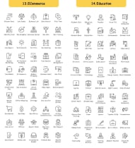 3400 Outline Icon Pack Screenshot 24