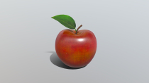 Realistic Apple 3D Object Screenshot 7