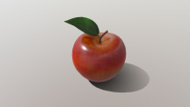 Realistic Apple 3D Object Screenshot 9