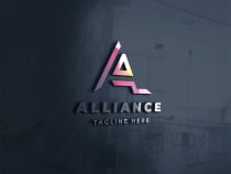 Alliance Letter A Logo Screenshot 2