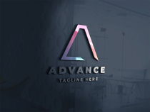 Advance Letter A Logo Screenshot 2