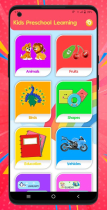 Kids Preschool Learning - Flutter Android Screenshot 2