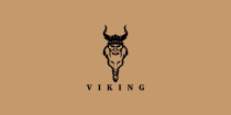 Viking Helmet Vector Logo Template Screenshot 1