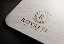 Royalte Letter R Logo Screenshot 2